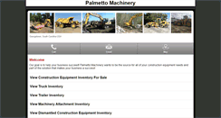 Desktop Screenshot of m.palmettomachinery.com